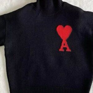 AMI Alexandre Mattiussi 21AW wool turtleneck